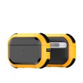 For AirPods Pro DUX DUCIS PECA Series Earbuds Box Protective Case(Yellow)