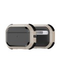 For AirPods Pro 2 DUX DUCIS PECA Series Earbuds Box Protective Case(Gold)