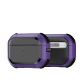 For AirPods Pro 2 DUX DUCIS PECA Series Earbuds Box Protective Case(Purple)