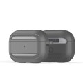 For AirPods Pro 2 DUX DUCIS PECB Series Earbuds Box Protective Case(Grey)