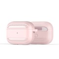For AirPods Pro DUX DUCIS PECB Series Earbuds Box Protective Case(Pink)