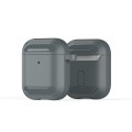 For AirPods 2 / 1 DUX DUCIS PECB Series Earbuds Box Protective Case(Green)