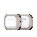 For AirPods 3 DUX DUCIS PECD Series Earbuds Box Protective Case(Gold)