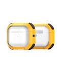 For AirPods 3 DUX DUCIS PECD Series Earbuds Box Protective Case(Yellow)