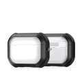 For AirPods Pro DUX DUCIS PECD Series Earbuds Box Protective Case(Black)