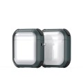 For AirPods 2 / 1 DUX DUCIS PECD Series Earbuds Box Protective Case(Green)