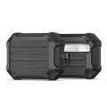 For AirPods Pro 2 DUX DUCIS PECE Series Earbuds Box Protective Case(Black)
