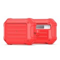 For AirPods Pro DUX DUCIS PECE Series Earbuds Box Protective Case(Red)