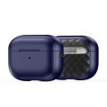For AirPods Pro 2 DUX DUCIS PECC Series Earbuds Box Protective Case(Blue White)