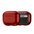 For AirPods Pro 2 DUX DUCIS PECC Series Earbuds Box Protective Case(Red Black)