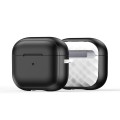 For AirPods 3 DUX DUCIS PECC Series Earbuds Box Protective Case(Black White)