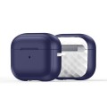 For AirPods 3 DUX DUCIS PECC Series Earbuds Box Protective Case(Blue White)