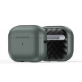 For AirPods 3 DUX DUCIS PECC Series Earbuds Box Protective Case(Green Black)