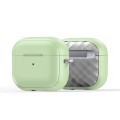 For AirPods 3 DUX DUCIS PECC Series Earbuds Box Protective Case(Green Grey)