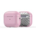 For AirPods 3 DUX DUCIS PECC Series Earbuds Box Protective Case(Pink Grey)