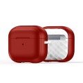 For AirPods 3 DUX DUCIS PECC Series Earbuds Box Protective Case(Red White)