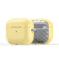 For AirPods 3 DUX DUCIS PECC Series Earbuds Box Protective Case(Yellow Grey)