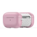 For AirPods Pro DUX DUCIS PECC Series Earbuds Box Protective Case(Pink White)