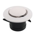75mm Round Adjustable Air Outlet Vent(White)