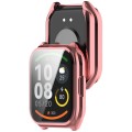 For Xiaomi HayLou Smart Watch 2 Pro Full Coverage TPU Electroplated Watch Protective Case(Pink Gold)