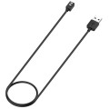 For Xiaomi Haylou PurFree BC01 Bone Conduction Earphone Magnetic Charging Cable, Length: 1m(Black)