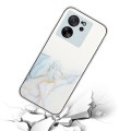 For Xiaomi 13T / 13T Pro Hollow Marble Pattern TPU Straight Edge Phone Case(Grey)
