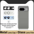 For Google Pixel 8 IMAK Metal Armor Premium Camera Protector Film(Black)