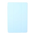 For Xiaomi Pad 6S Pro 12.4 Tri-fold Silicone Leather Tablet Case(Ice Blue)