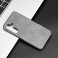 For Samsung Galaxy S24+ 5G Litchi Texture Back Cover Phone Case(Grey)
