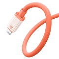 Baseus Antifreeze Series Type-C to 8 Pin 20W Fast Charging Data Cable, Length:1m(Orange)