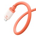Baseus Antifreeze Series Type-C to 8 Pin 20W Fast Charging Data Cable, Length:2m(Orange)