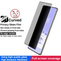 For Realme 12 Pro 5G/12 Pro+ 5G imak 3D Curved Privacy Full Screen Tempered Glass Film