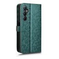 For Realme C65 4G Honeycomb Dot Texture Leather Phone Case(Green)