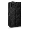 For Asus Zenfone 11 Ultra Honeycomb Dot Texture Leather Phone Case(Black)