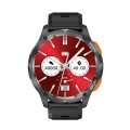 LEMFO AK59 1.43 inch AMLOED Round Screen Silicone Strap Smart Watch(Black)