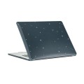 For MacBook Air 15.3 2024  A2941 (M2)/A3114 (M3) Gypsophila Laptop Protective Case(Black)