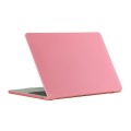 For MacBook Air 15.3 2024 A2941 (M2)/A3114 (M3) Laptop Matte Style Protective Case(Pink)