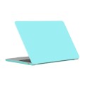 For MacBook Air 15.3 2024 A2941 (M2)/A3114 (M3) Laptop Matte Style Protective Case(Actual Blue)