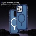 For iPhone 15 Pro Guard Magsafe Magnetic Ring Matte Phone Case(Royal Blue)