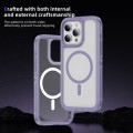 For iPhone 15 Guard Magsafe Magnetic Ring Matte Phone Case(Light Purple)