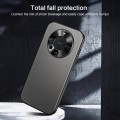 For Huawei Mate 60 Pro R-JUST RJ-61 Electroplating Frosted TPU + PC Phone Case with Holder(Grey)