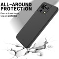 For ZTE Blade V50 Vita Pure Color Liquid Silicone Shockproof Phone Case(Black)