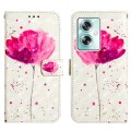 For OPPO A79 5G 3D Painting Horizontal Flip Leather Phone Case(Flower)