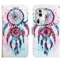 For OPPO Reno11 Pro 5G Global 3D Painting Horizontal Flip Leather Phone Case(Color Drop Wind Chimes)