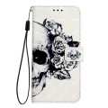 For OPPO Find X7 Ultra 3D Painting Horizontal Flip Leather Phone Case(Skull)