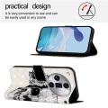 For OPPO Find X7 Ultra 3D Painting Horizontal Flip Leather Phone Case(Skull)