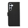 For Samsung Galaxy A24 4G ABEEL Side-Magnetic Litchi Pattern Leather RFID Phone Case(Black)