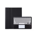 For Xiaomi Pad 6S Pro 12.4 Lambskin Texture Detachable Bluetooth Keyboard Leather Case with Touchpad