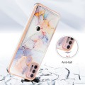 For Motorola Moto G30 / G20 / G10 / G10 Power Marble Pattern IMD Card Slot Phone Case(Galaxy Marble