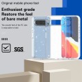 For ?Google Pixel 9 Pro Terminator Style Shockproof Phone Case(Glitter White)